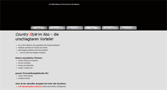 Desktop Screenshot of countrystyle.ch