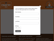 Tablet Screenshot of countrystyle.com